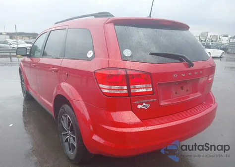 2018 Dodge Journey Se из США, поврежденный, VIN 3C4PDCAB7JT515361